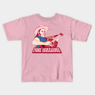 Pink Williams Retro Folk Art Kids T-Shirt